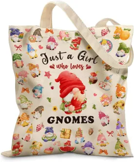 Aesthetic Canvas Tote Bag for Women - with Magnetic Snap Closure & Zipper Inner Pocket Reusable Totes Bag