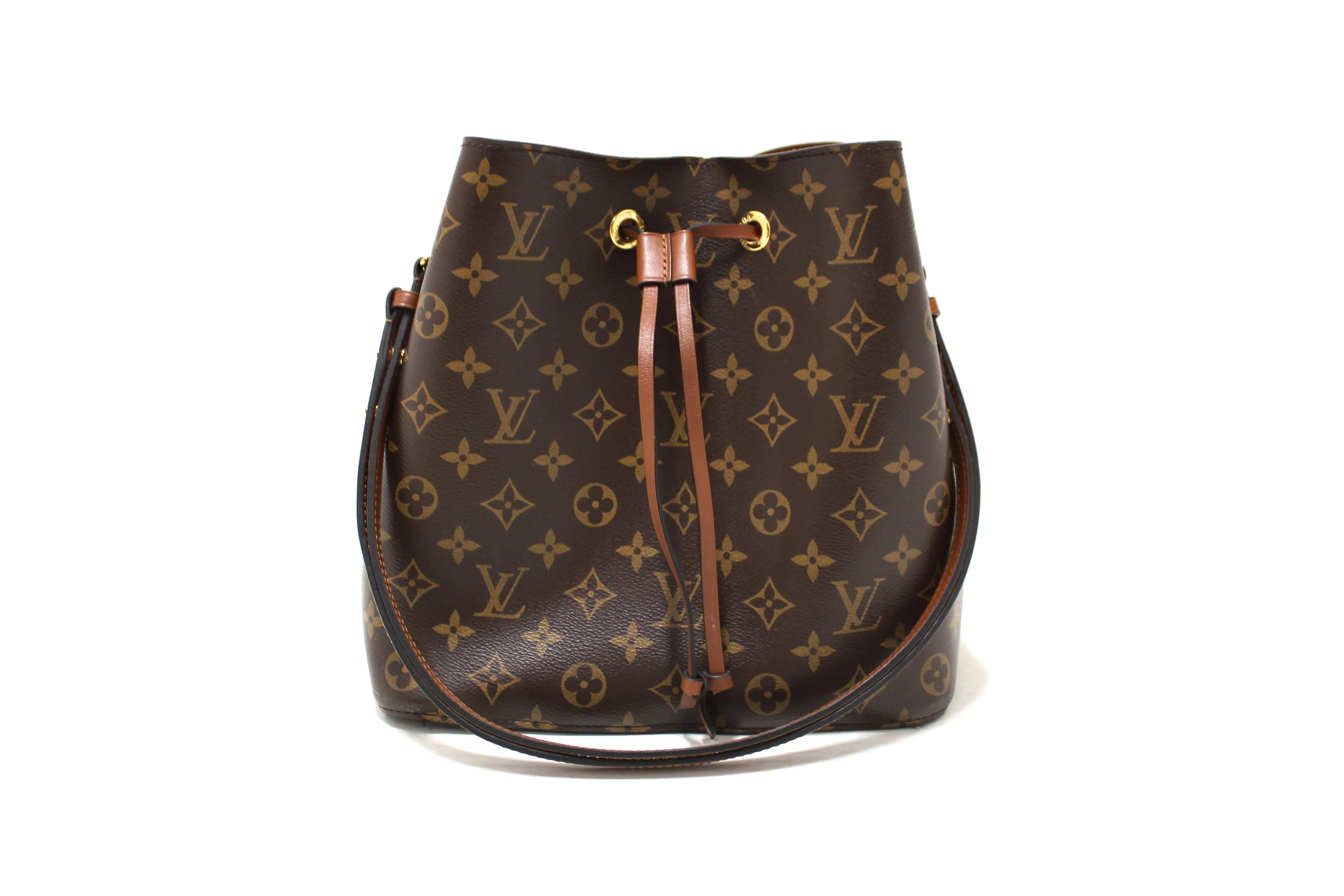 Authentic Louis Vuitton Classic Monogram Brown NeoNoe Shoulder Bag