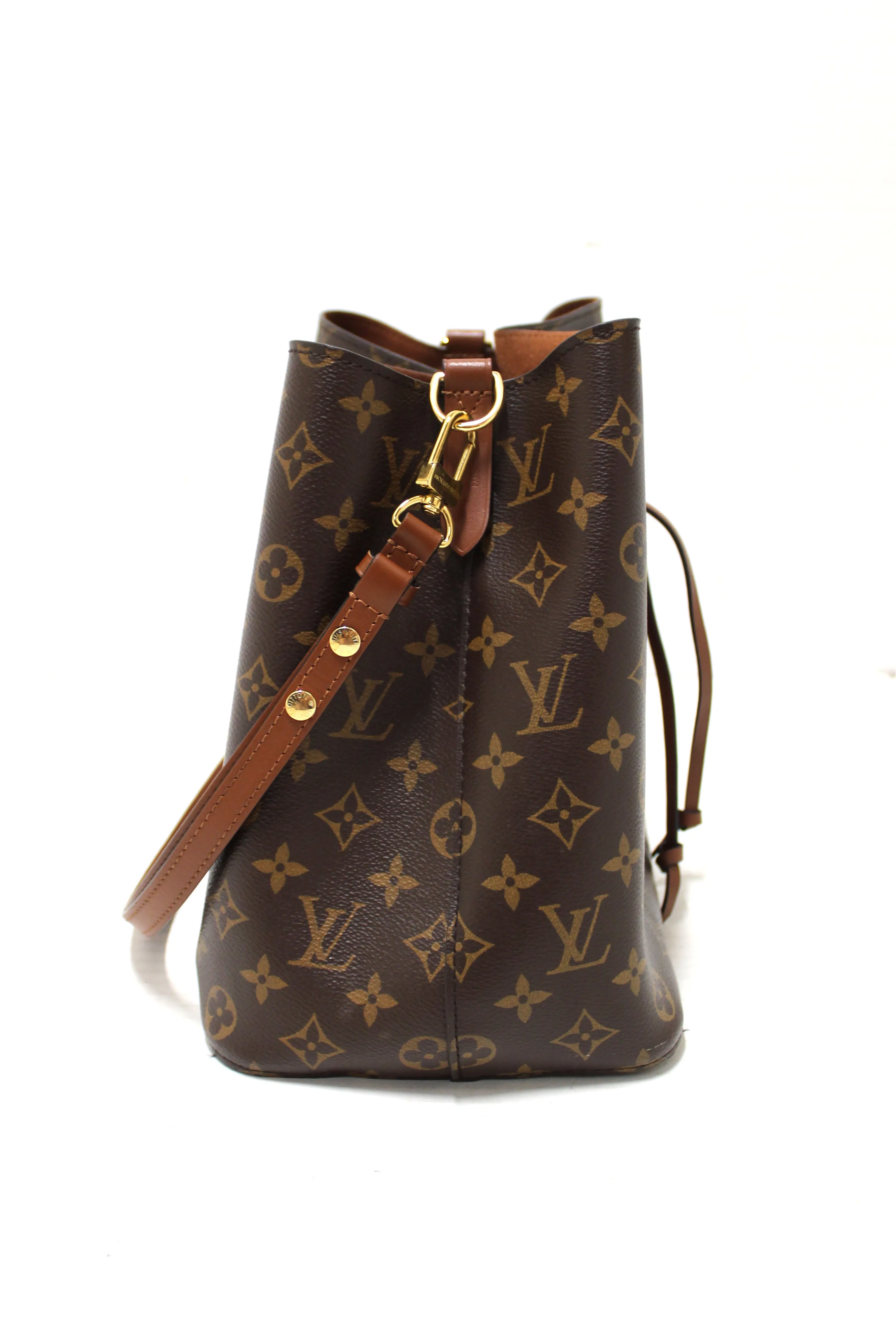 Authentic Louis Vuitton Classic Monogram Brown NeoNoe Shoulder Bag