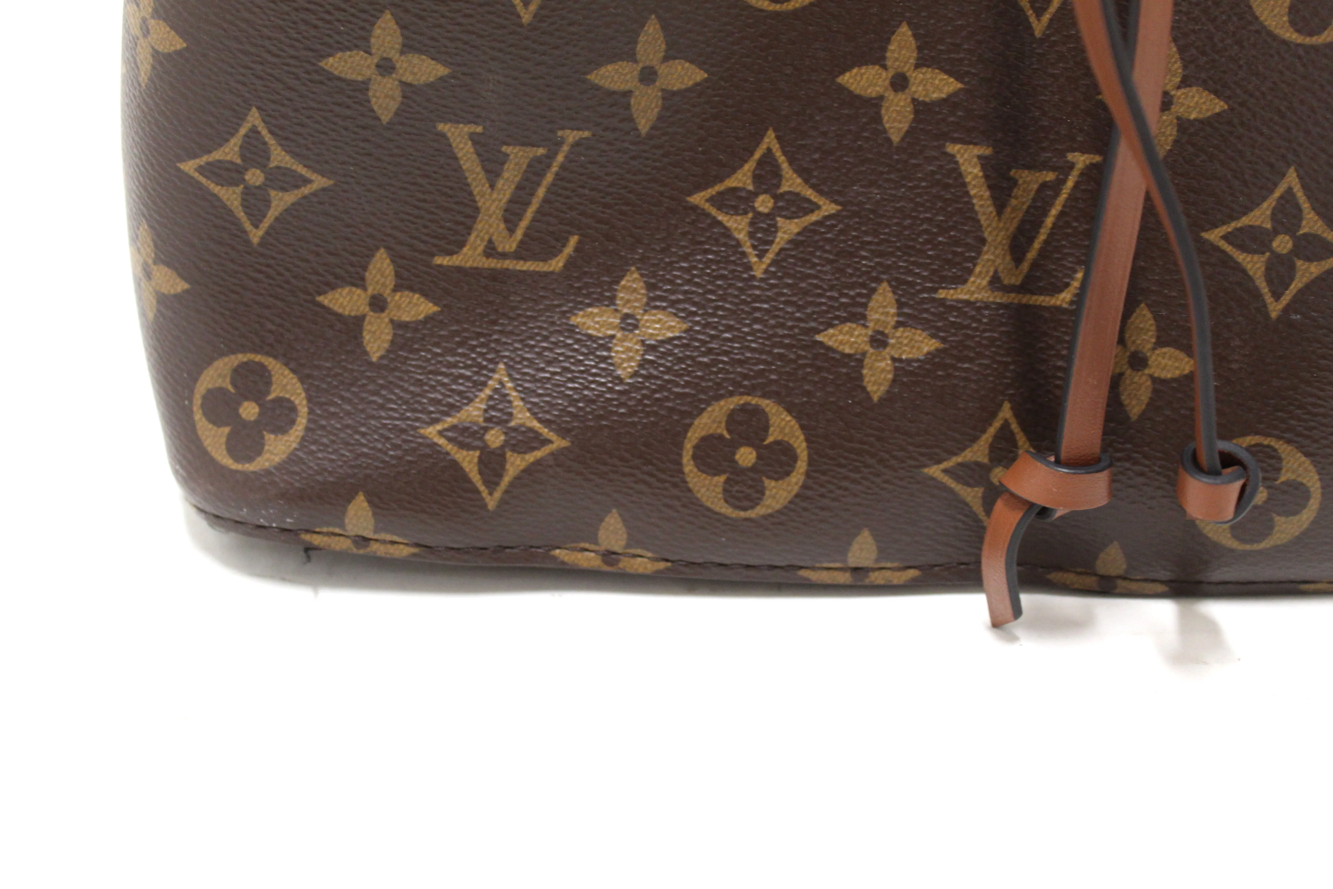 Authentic Louis Vuitton Classic Monogram Brown NeoNoe Shoulder Bag