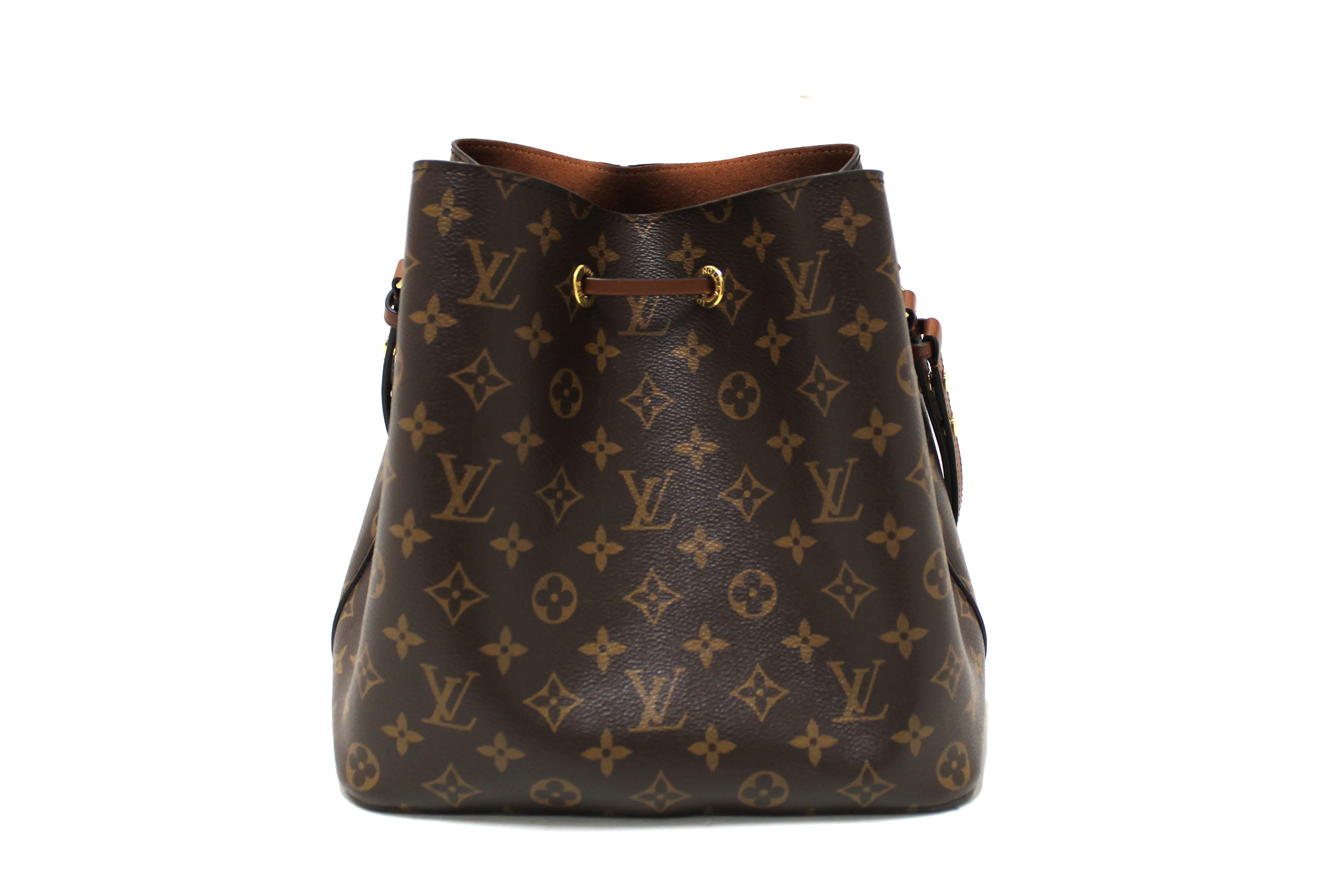 Authentic Louis Vuitton Classic Monogram Brown NeoNoe Shoulder Bag