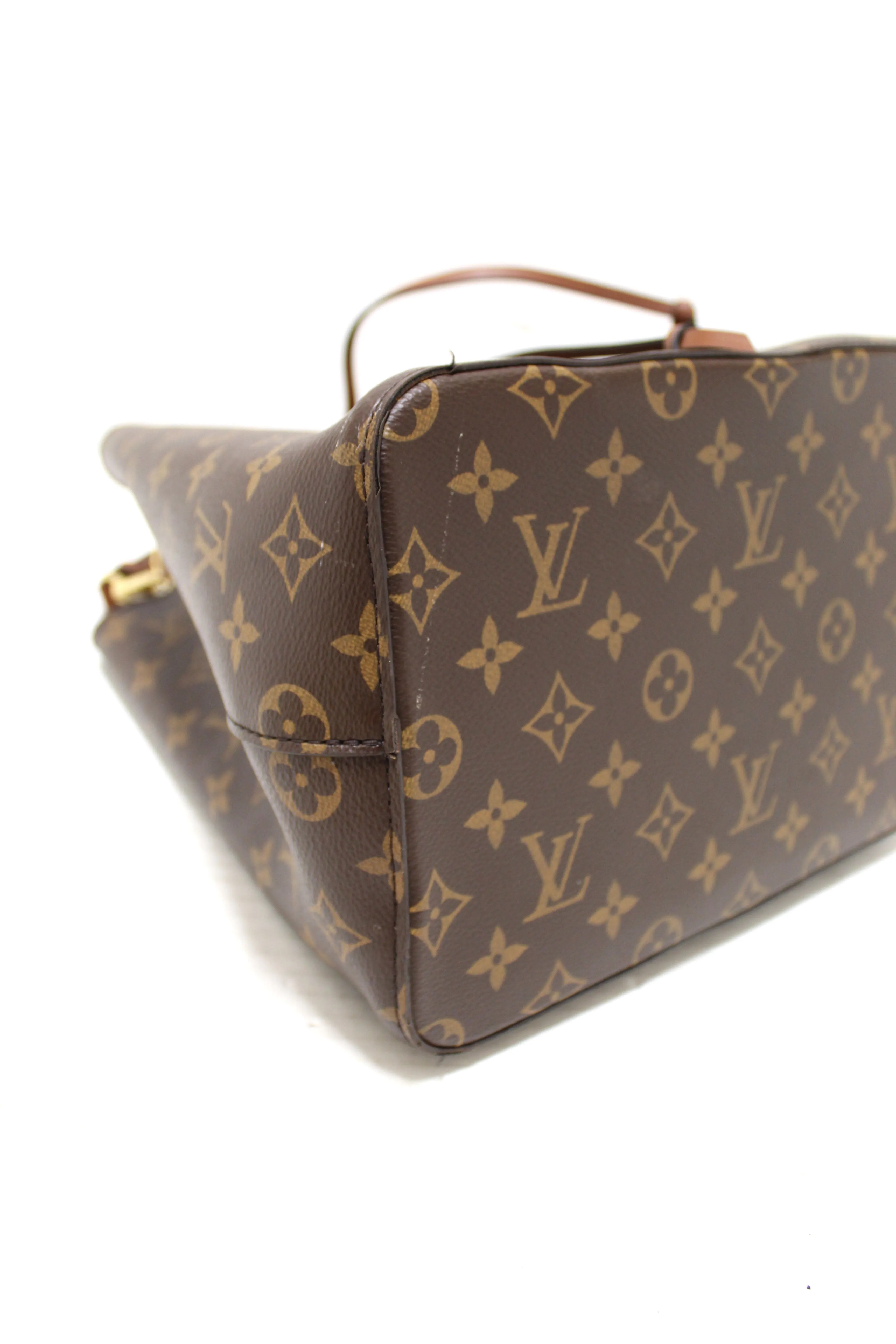 Authentic Louis Vuitton Classic Monogram Brown NeoNoe Shoulder Bag