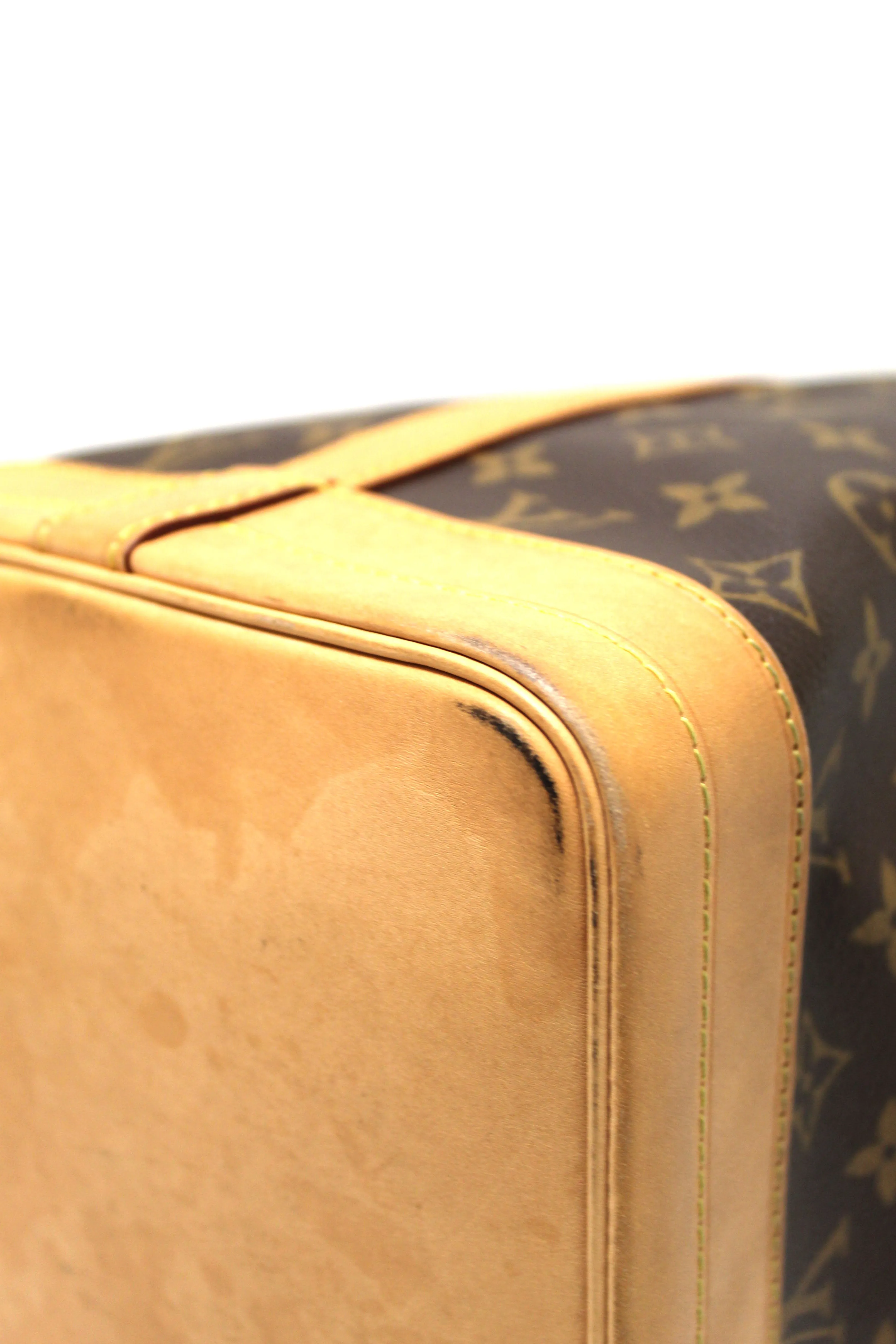 Authentic Louis Vuitton Classic Monogram Noe Drawstring Tote Bag