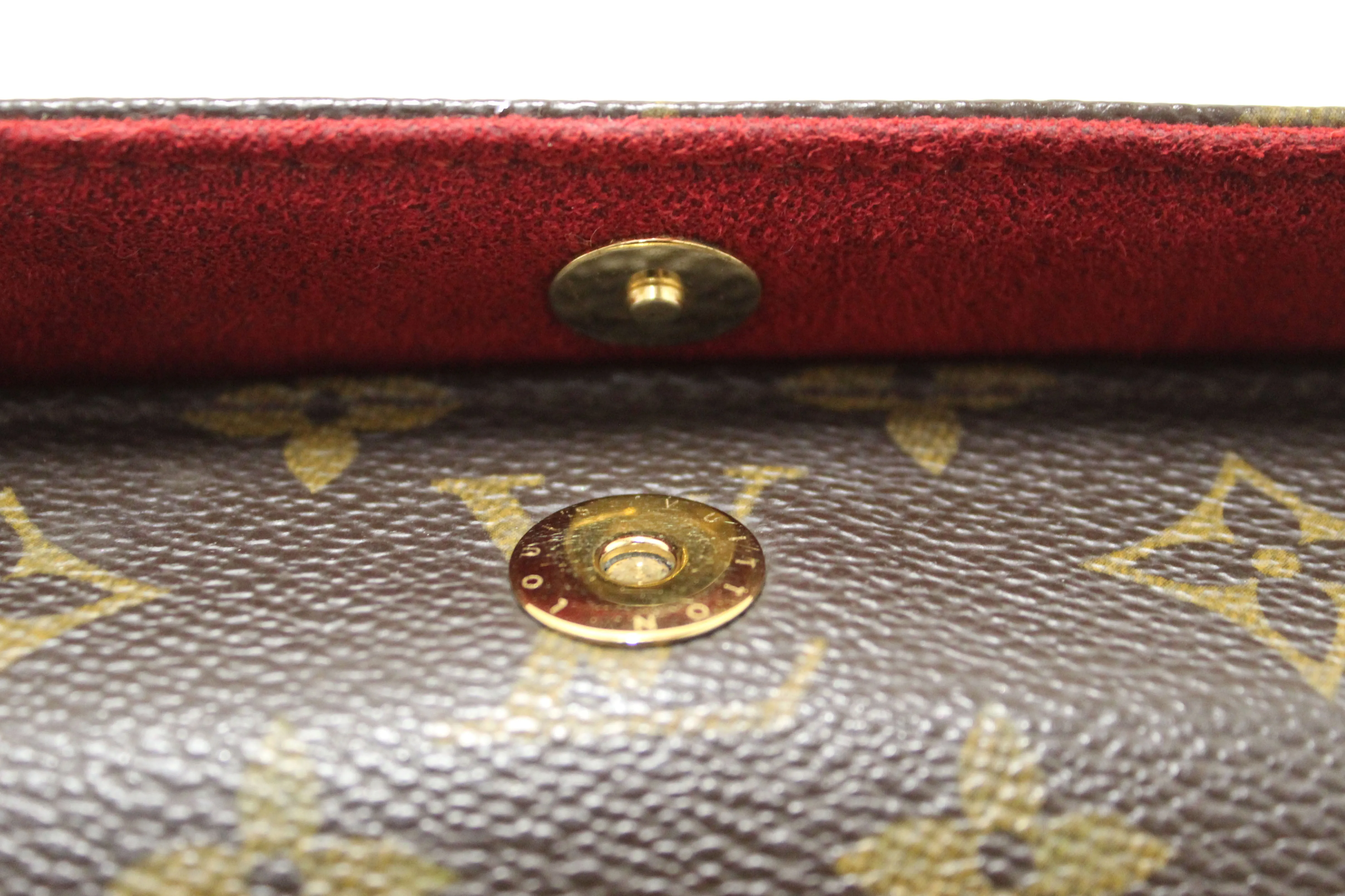 Authentic Louis Vuitton Classic Monogram Recital Bag