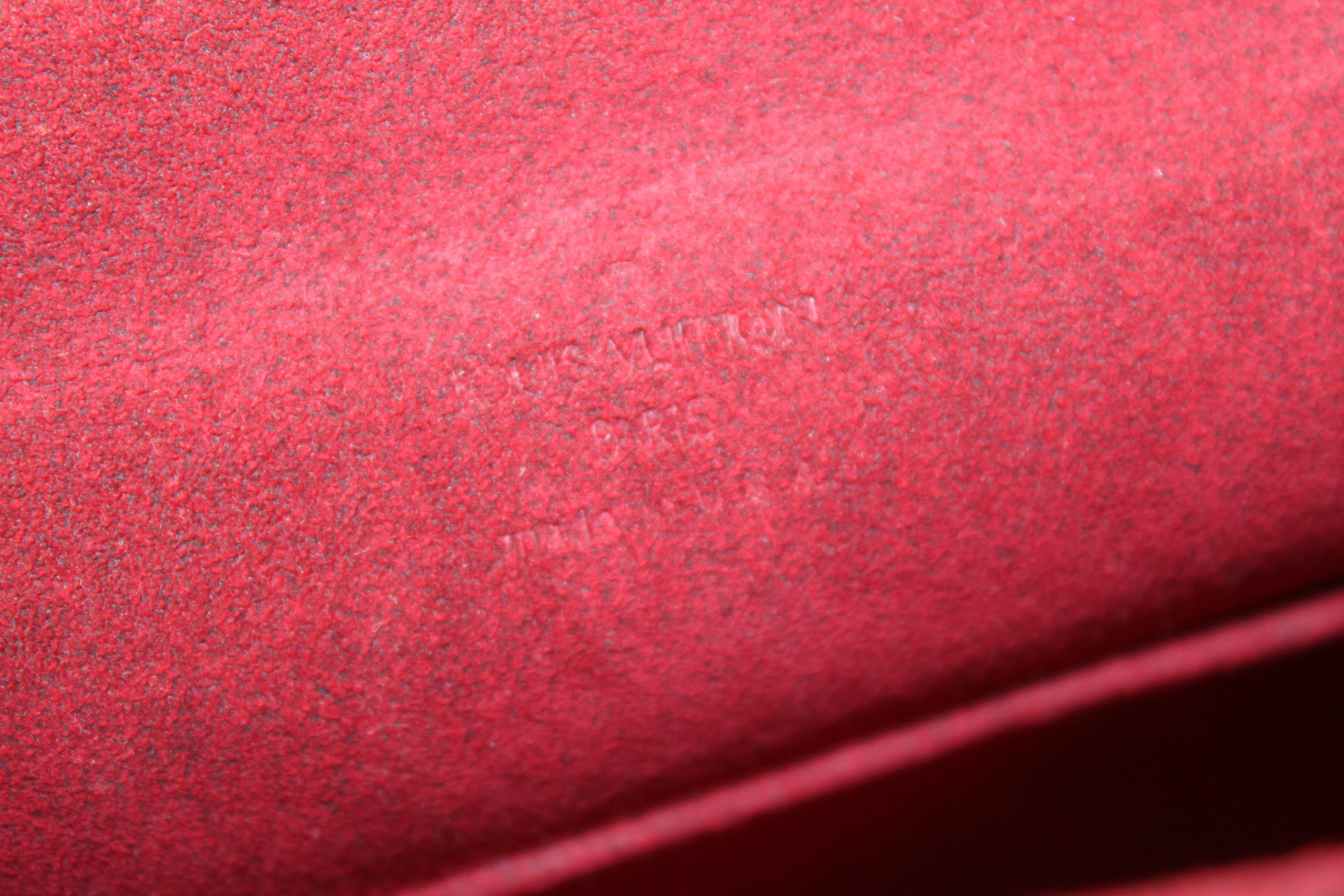 Authentic Louis Vuitton Classic Monogram Recital Bag
