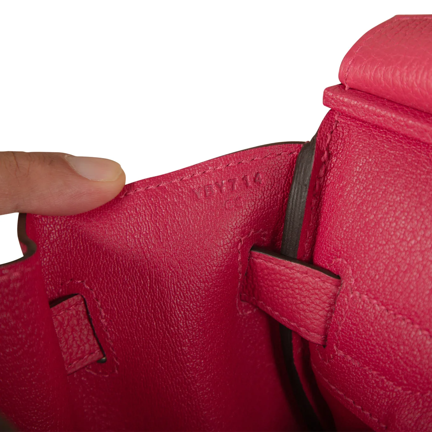 Birkin 30 - Framboise Togo - PHW