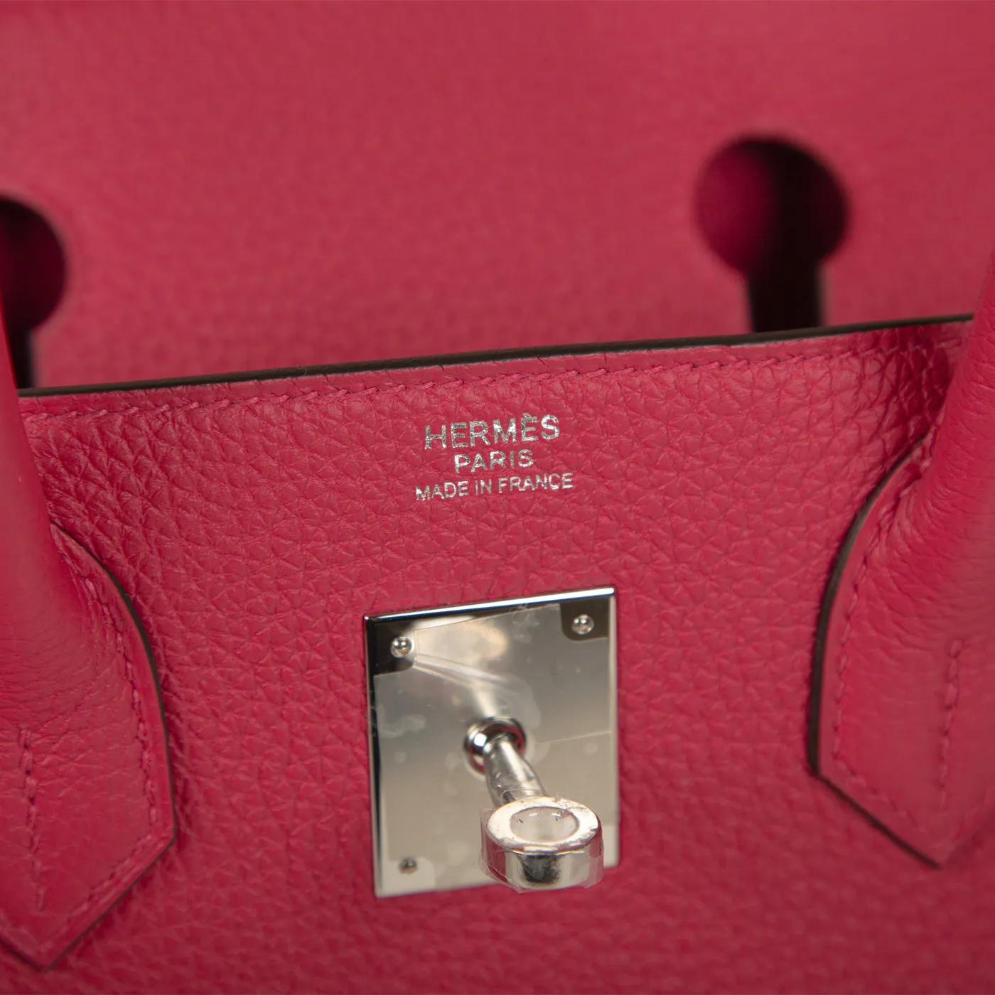 Birkin 30 - Framboise Togo - PHW