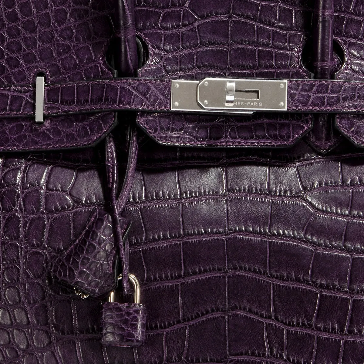 Birkin 35 Amethyst PHW