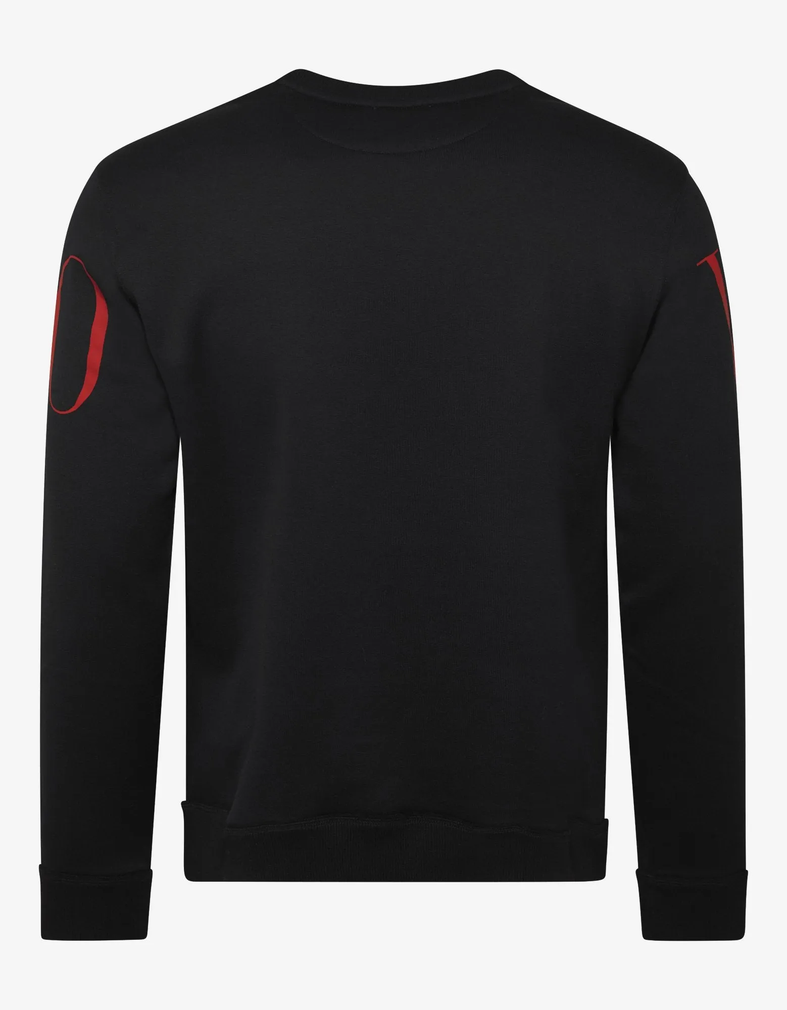 Black Logo Print Sweatshirt -