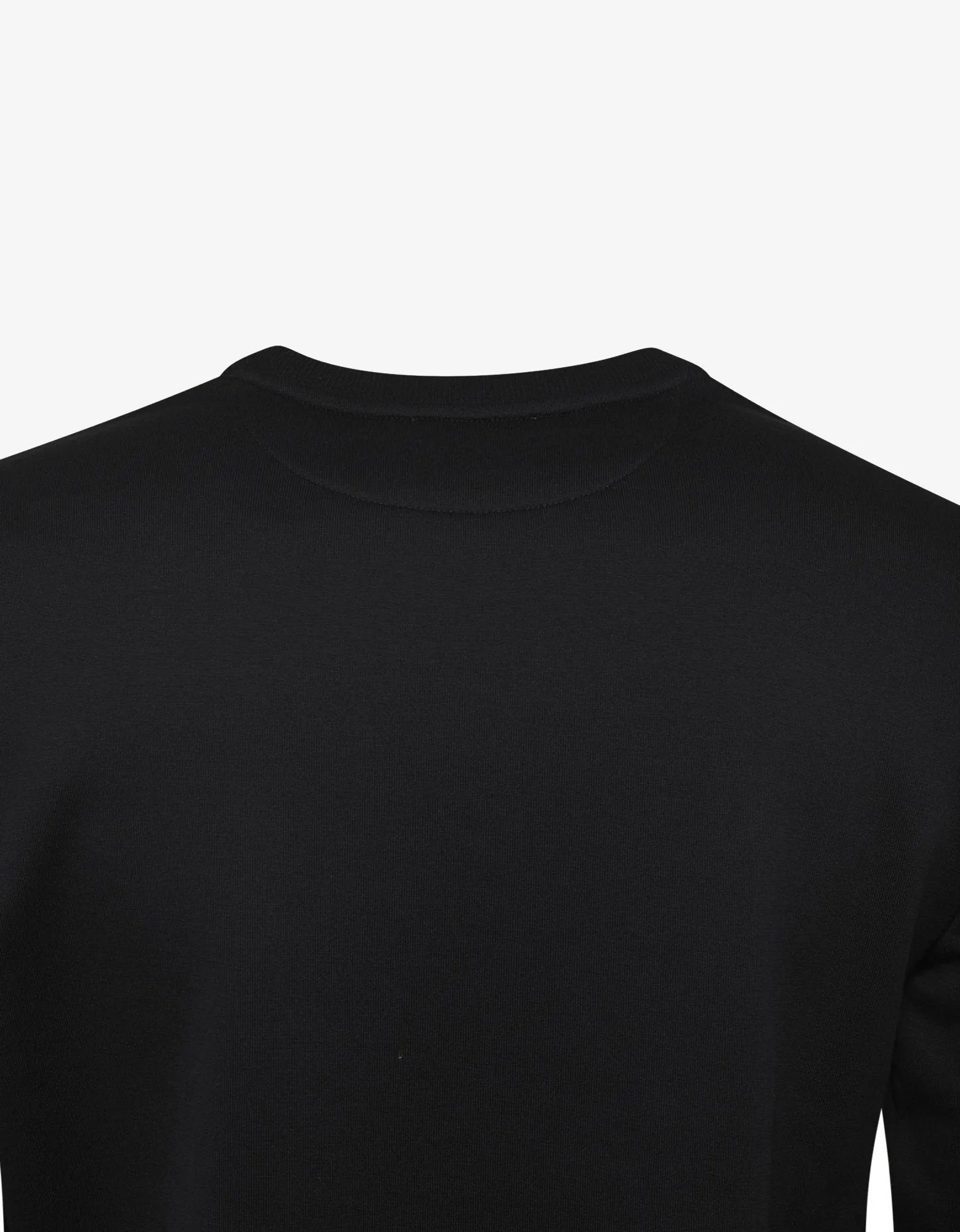 Black Logo Print Sweatshirt -