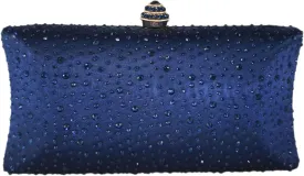 Boutique De FGG Crystal Clutch Purse for Women Formal Evening Bags Party Rhinestone Clutch Bag Wedding Prom Handbags,Mini
