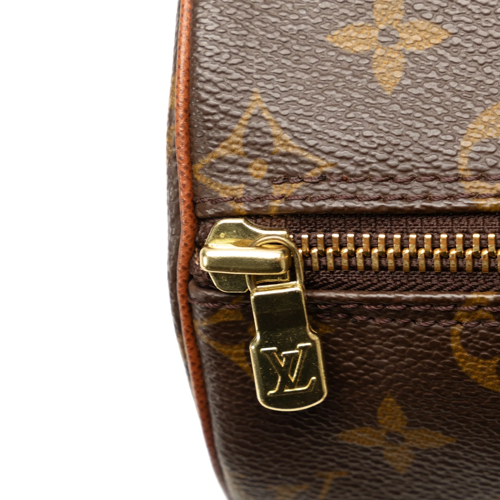 Brown Louis Vuitton Monogram Papillon 26 HandBag
