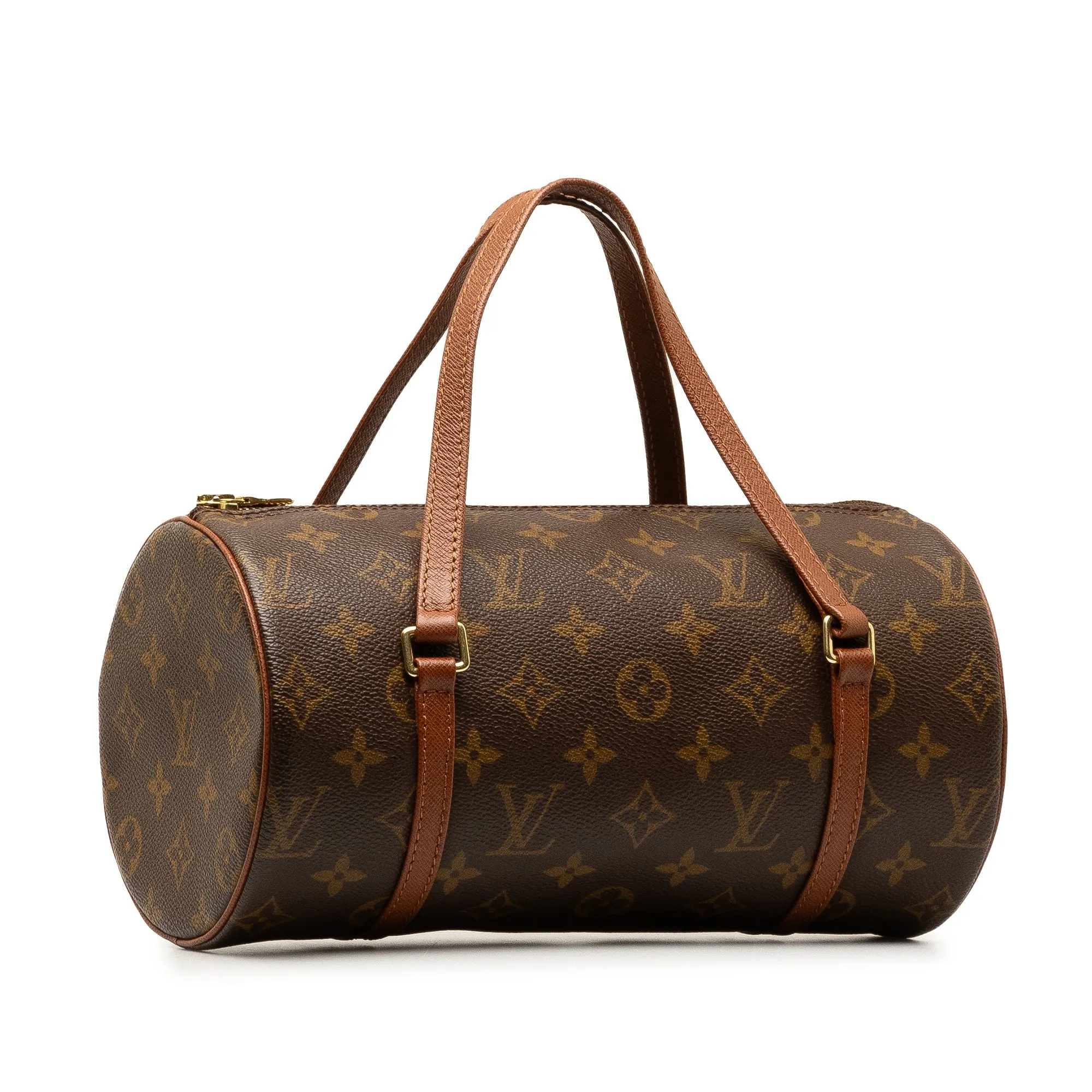 Brown Louis Vuitton Monogram Papillon 26 HandBag