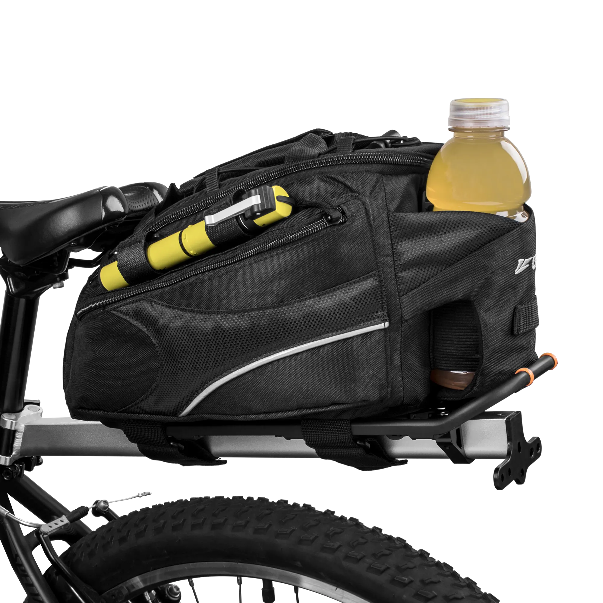 BV Bike Commuter Carrier Trunk Bag with Velcro Pump | BV-BA1