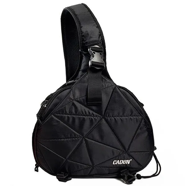 CADEN Sling Shoulder Cross Camera Bags Orange Digital Camera Case Sling Canvas Soft Men Women Bag for Canon Nikon Sony K1 K2
