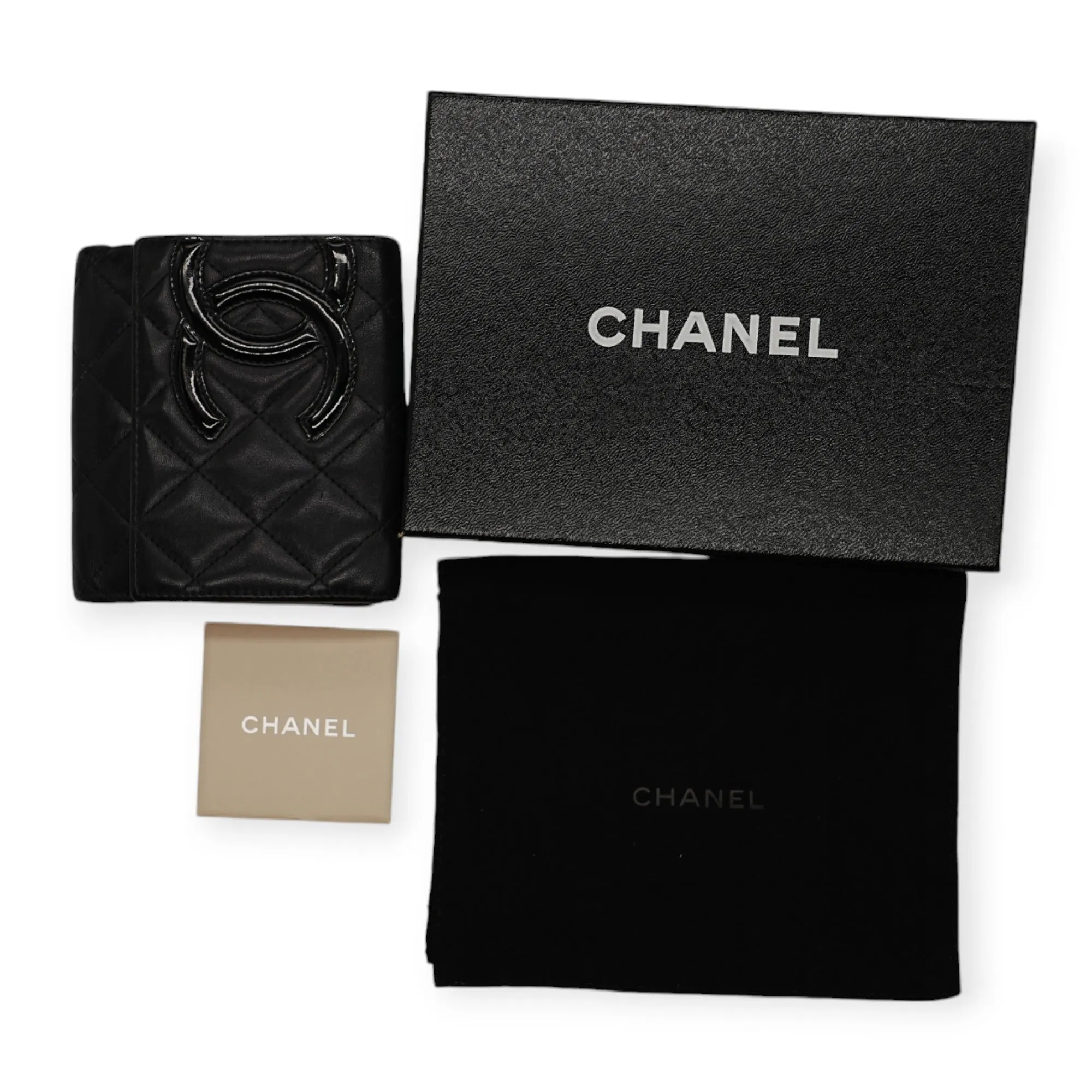 Chanel Cambon Short Style Wallet - '10s