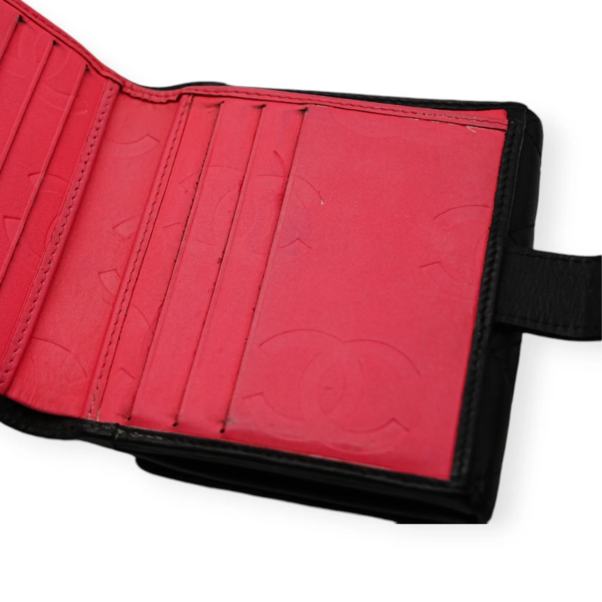 Chanel Cambon Short Style Wallet - '10s