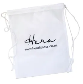Drawstring Swim Bag - White