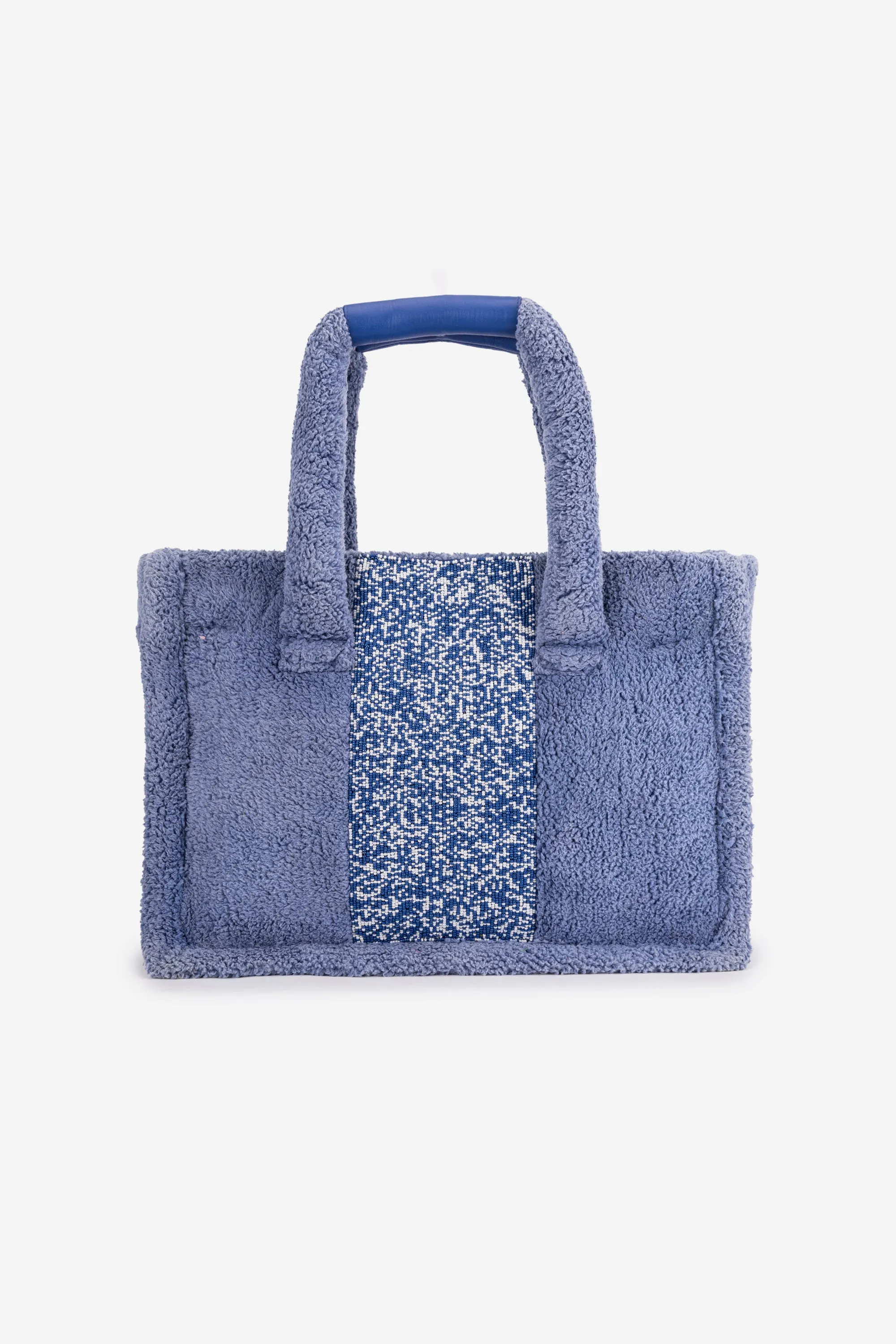 ECO-CONSCIOUS LOUISA BLUE TOTE  BAG