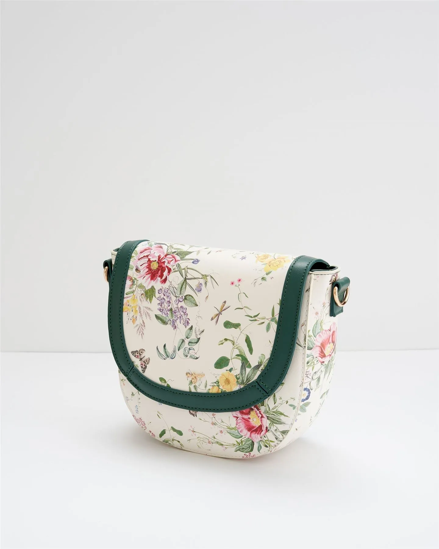 Emily Saddle Bag Blooming