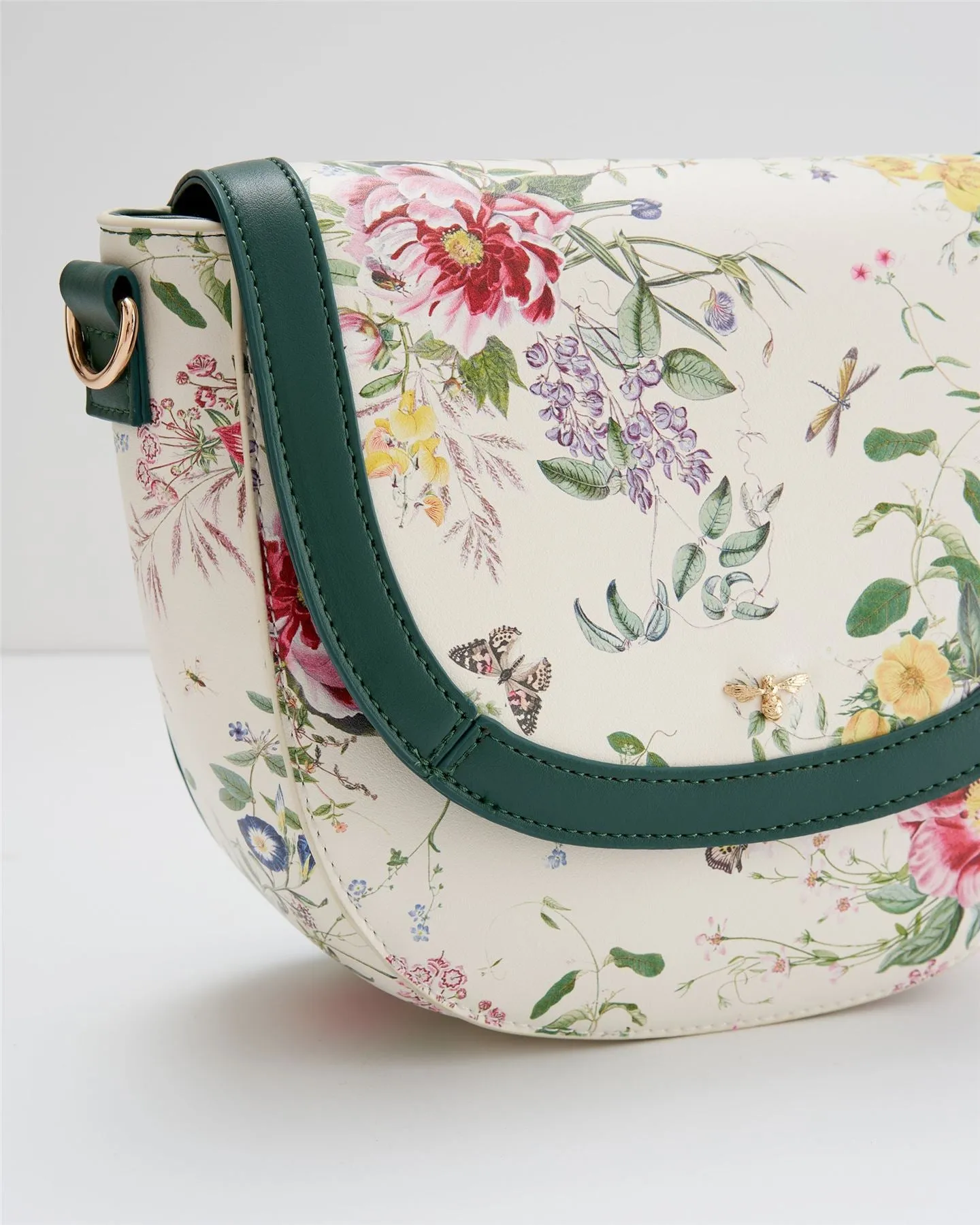 Emily Saddle Bag Blooming
