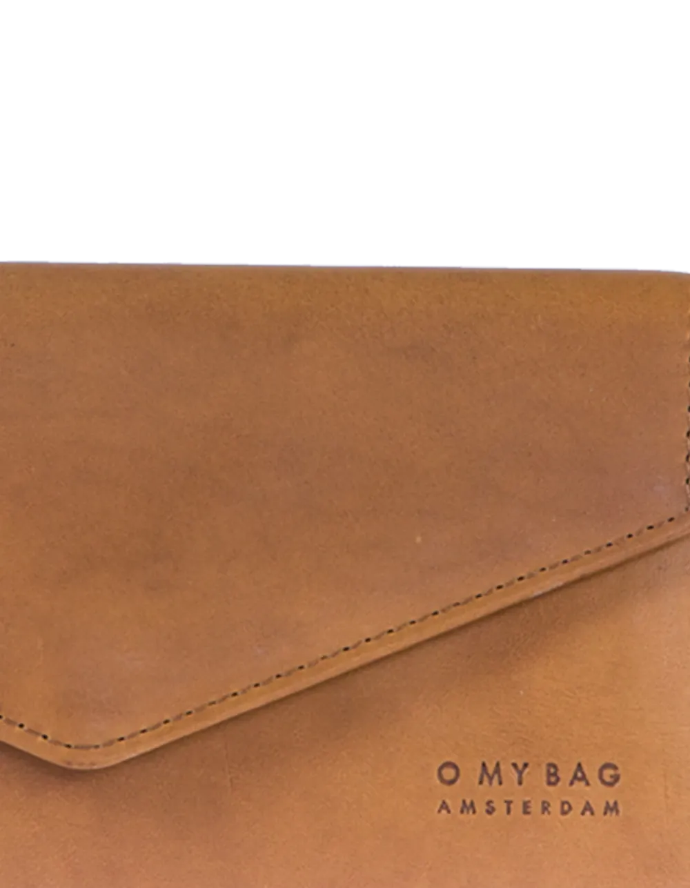 Envelope Pixie Classic Leather Wallet (Cognac)