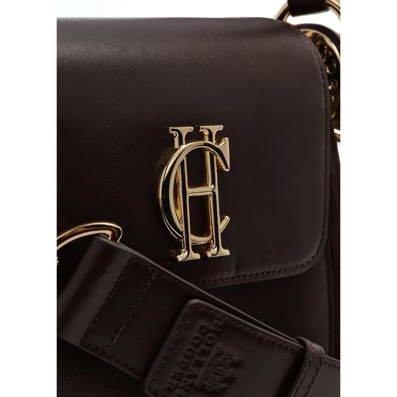 Holland Cooper Chelsea Ladies Saddle Bag - Chocolate