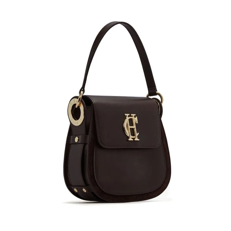Holland Cooper Chelsea Ladies Saddle Bag - Chocolate