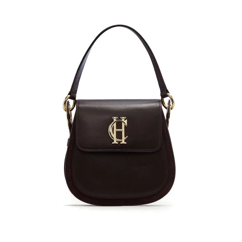 Holland Cooper Chelsea Ladies Saddle Bag - Chocolate