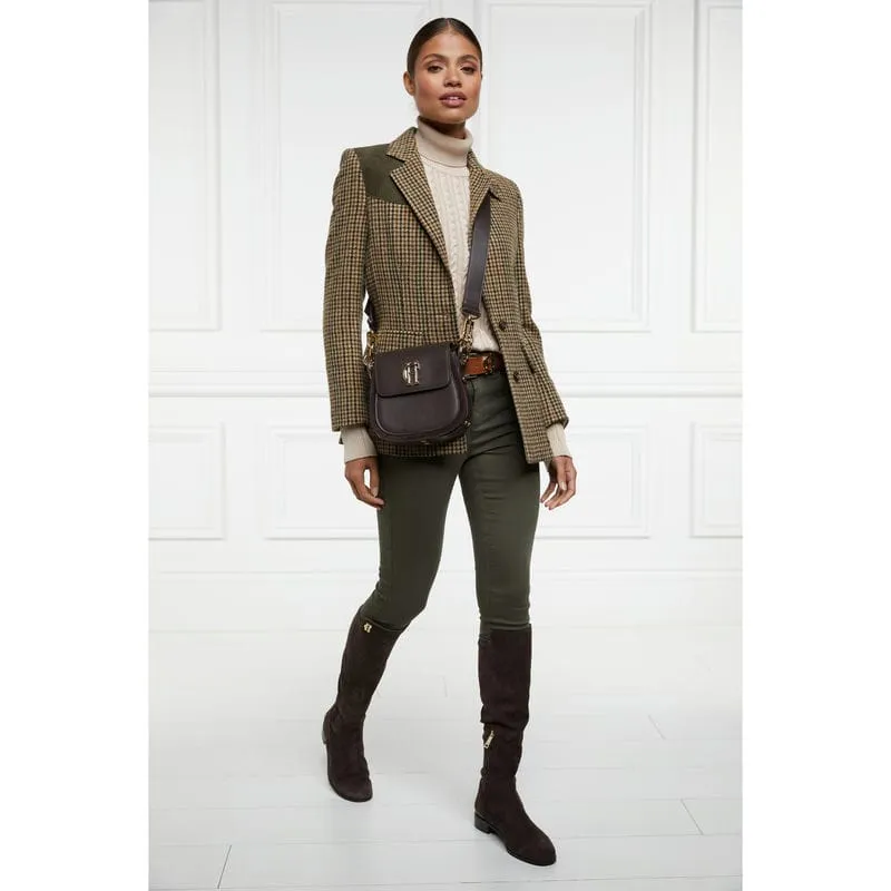 Holland Cooper Chelsea Ladies Saddle Bag - Chocolate
