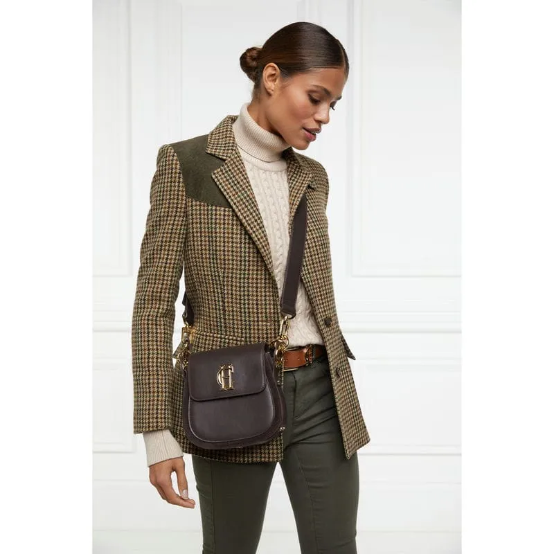 Holland Cooper Chelsea Ladies Saddle Bag - Chocolate