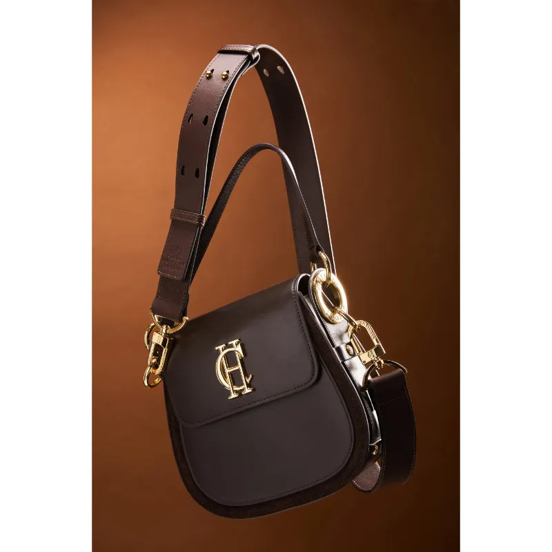 Holland Cooper Chelsea Ladies Saddle Bag - Chocolate