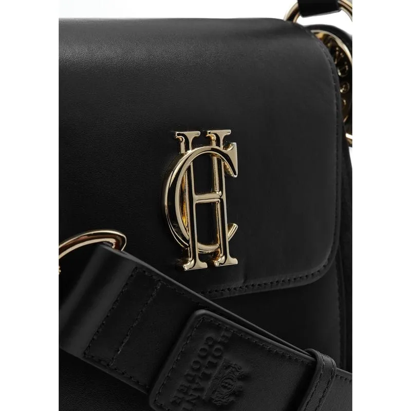 Holland Cooper Chelsea Ladies Saddle Bag - Soft Black