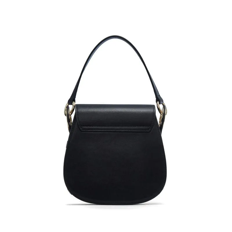 Holland Cooper Chelsea Ladies Saddle Bag - Soft Black