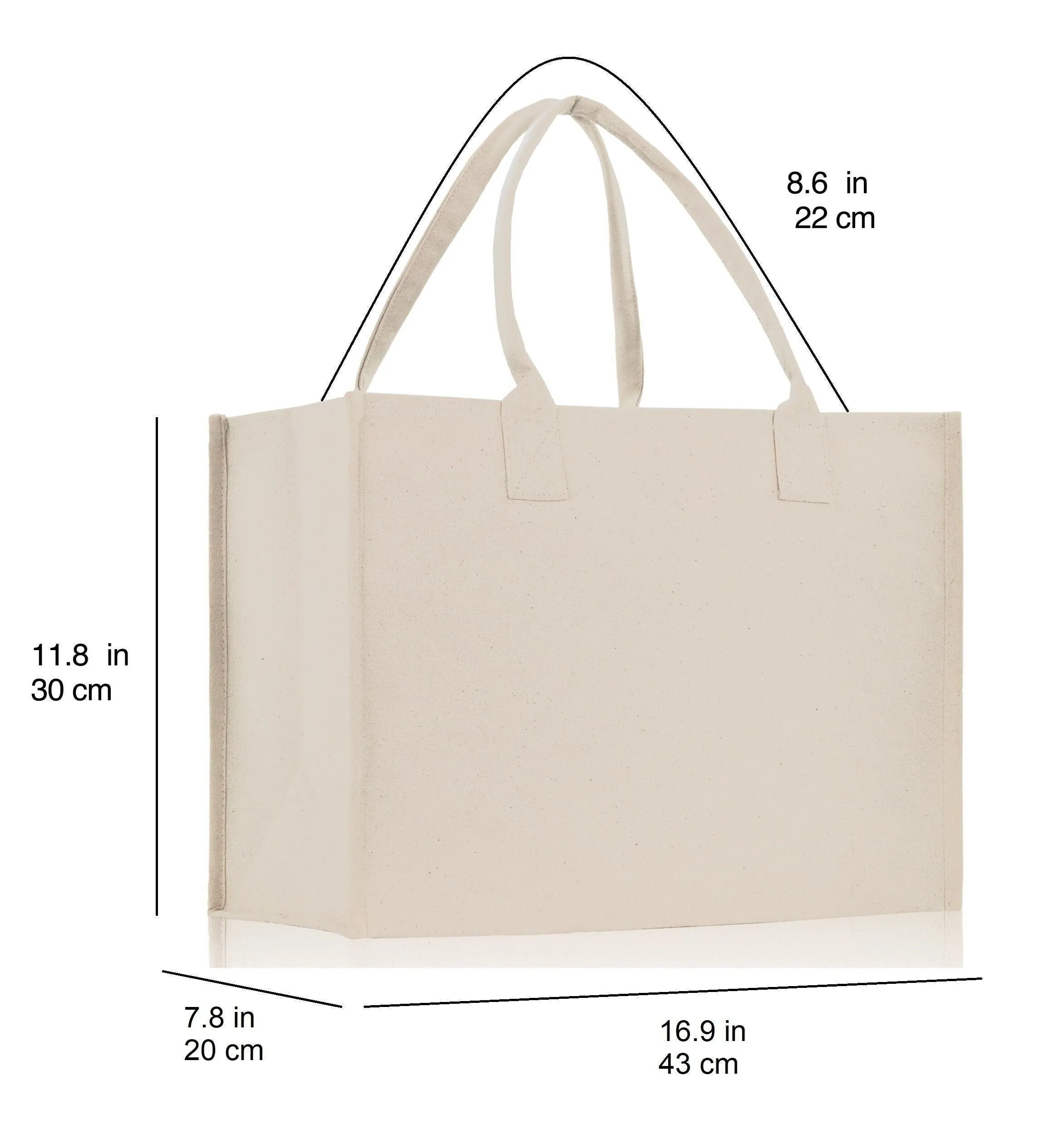 Lake Life Cotton Canvas Chic Beach Tote Bag Multipurpose Tote Weekender Tote Gift for Her Outdoor Tote Vacation Tote Beach Bag Boat Bag