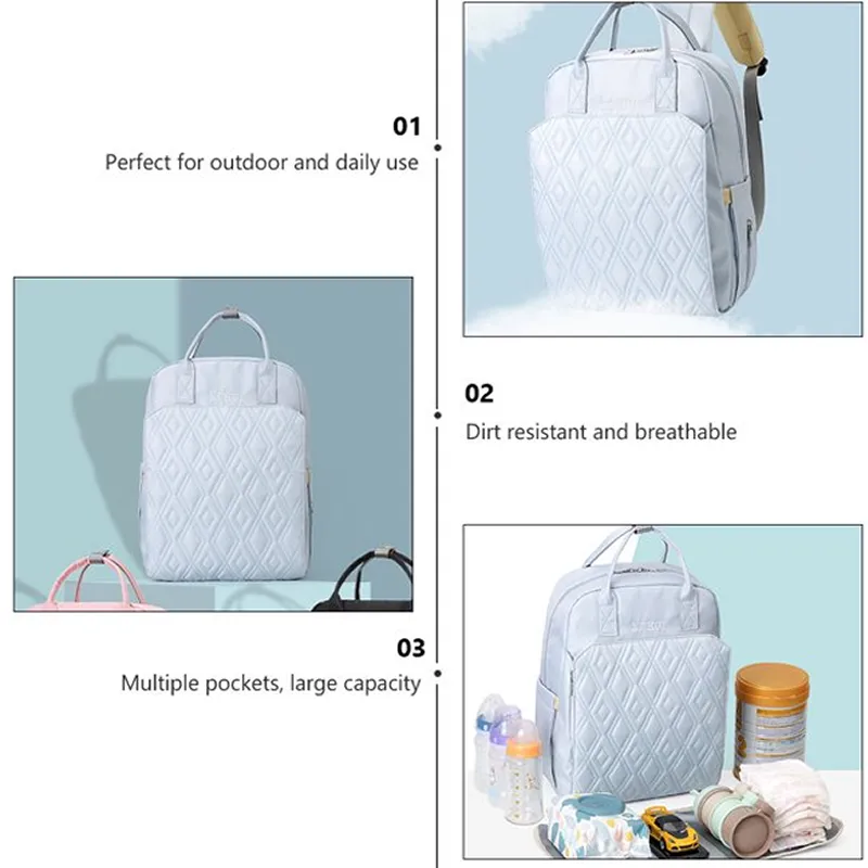 Large Capacity Waterproof Baby Backpack - 228