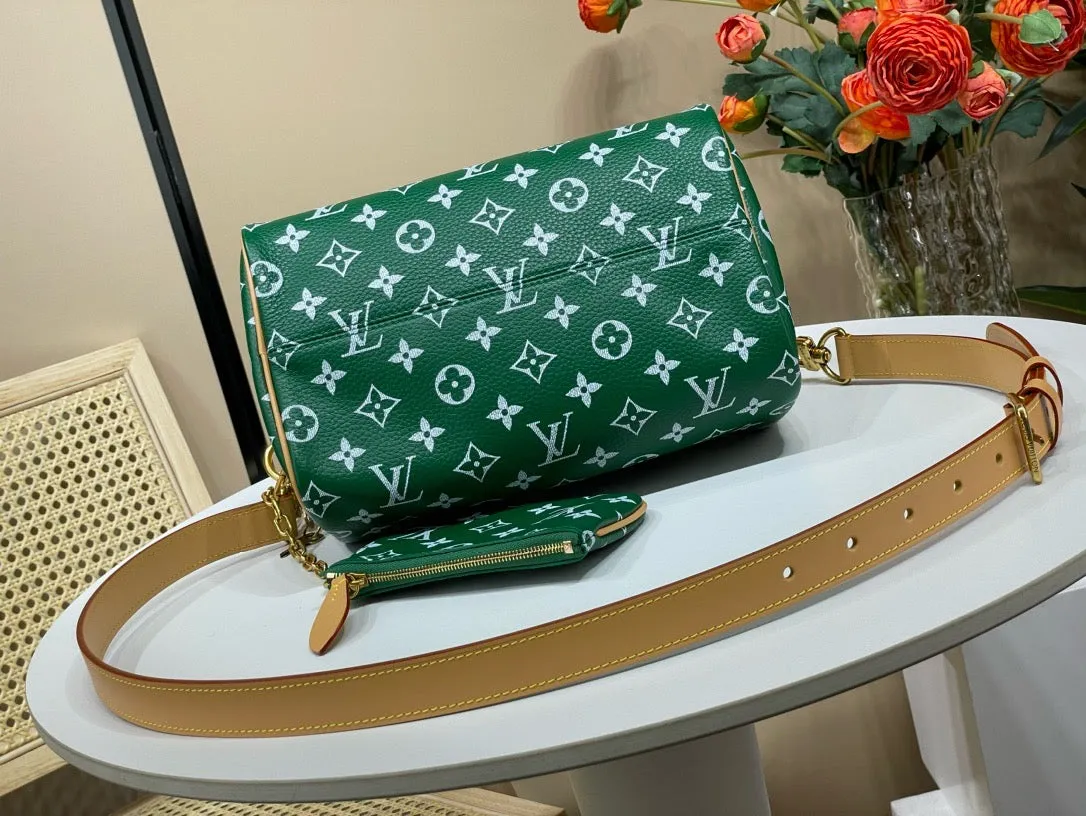 LB1017 Speedy P9 Bandoulière 25 / 9.8 x 5.9 x 5.9 inches / HIGHEST QUALITY VERSION