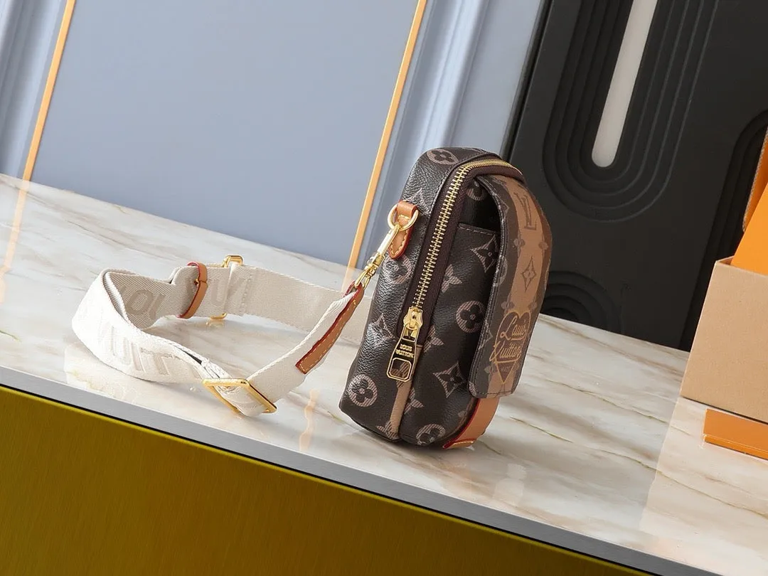 LV Double Phone Pouch NM Bag