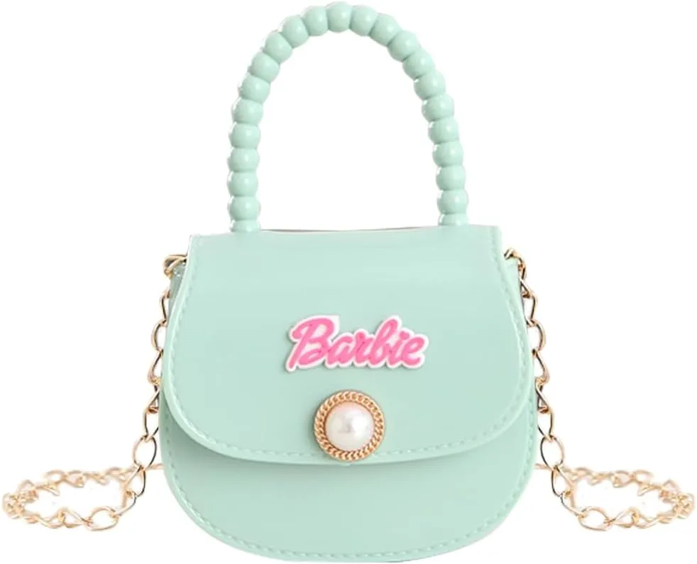 Mini Jelly Purse Handbag Shoulder Bag with Magnetic Button Wallet for Girls