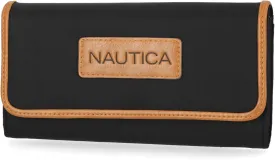 Nautica womens The Perfect Carry All Money Manager Wallet Organizer with RFID Blocking Wallet