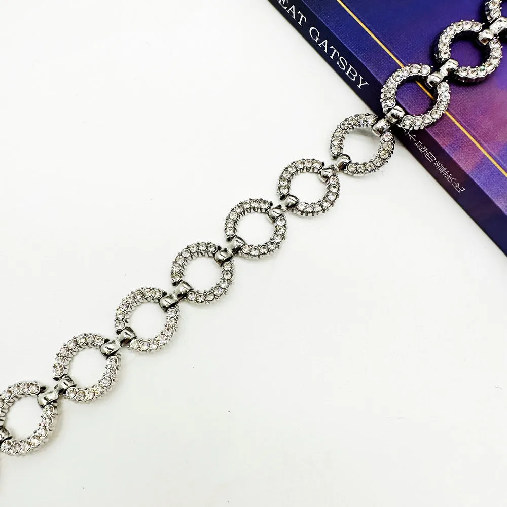 OEKO-TEX BSCI Rhinestone chain NF3E31 079-103