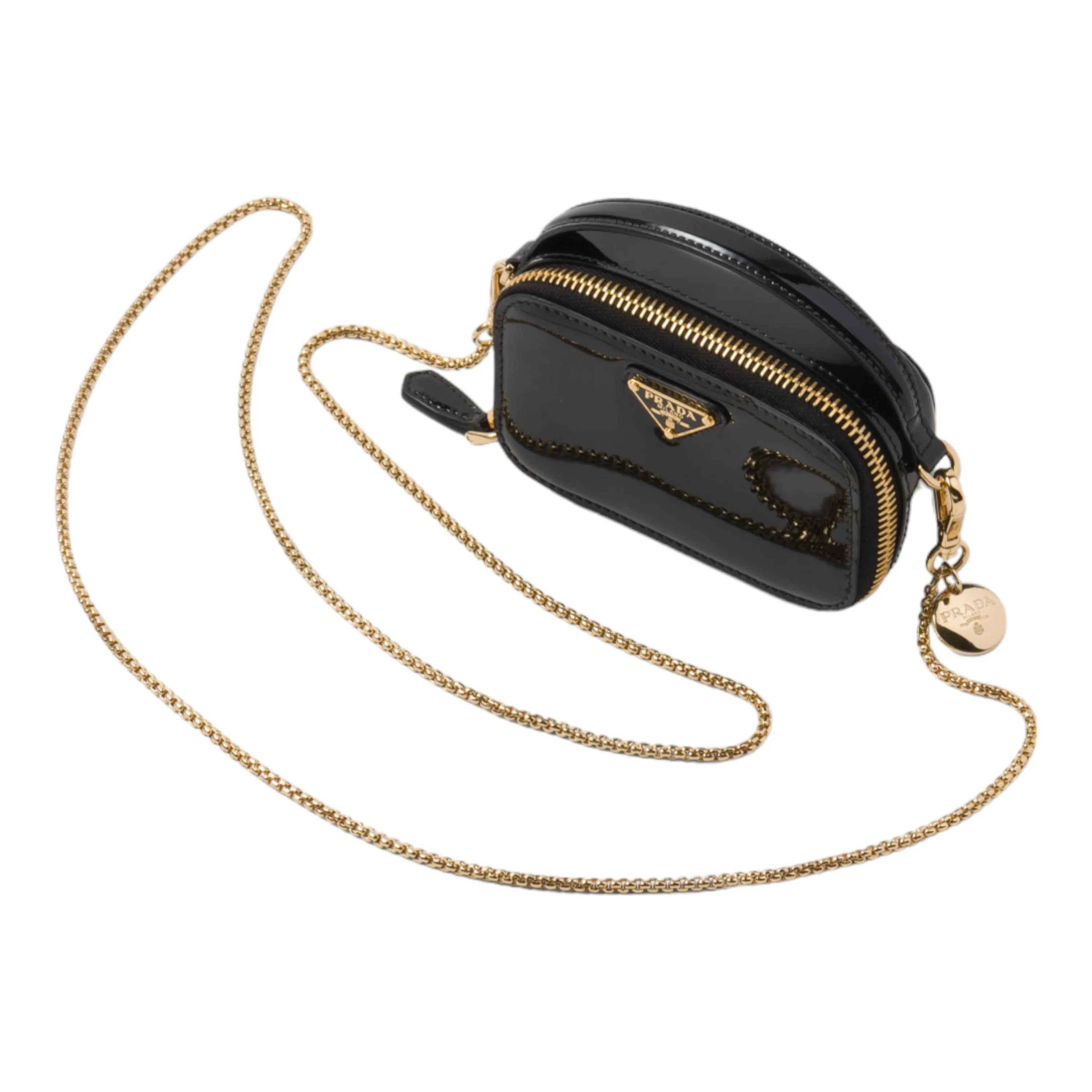 Patent Leather Mini-Pouch