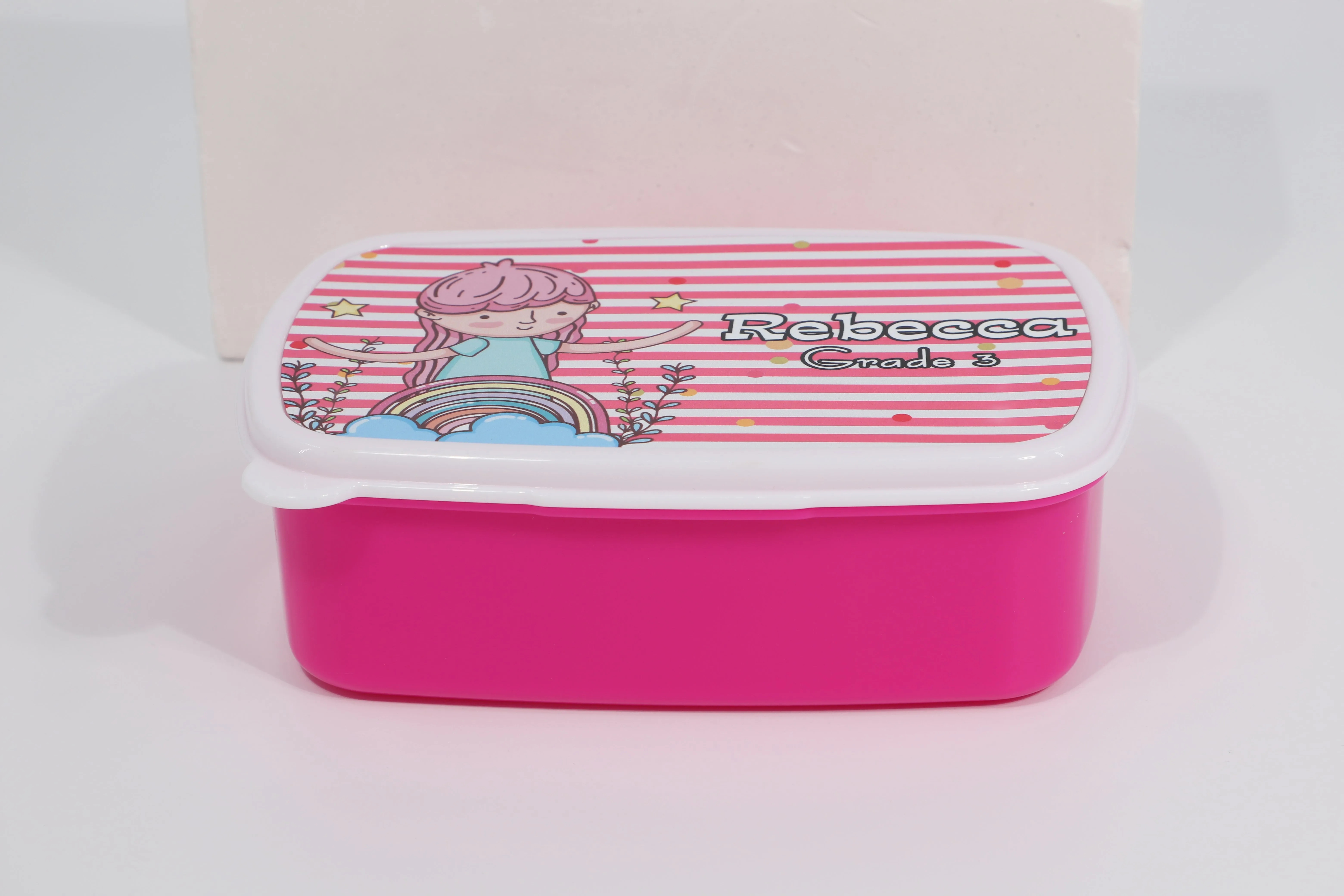 Pink Kids Lunch box