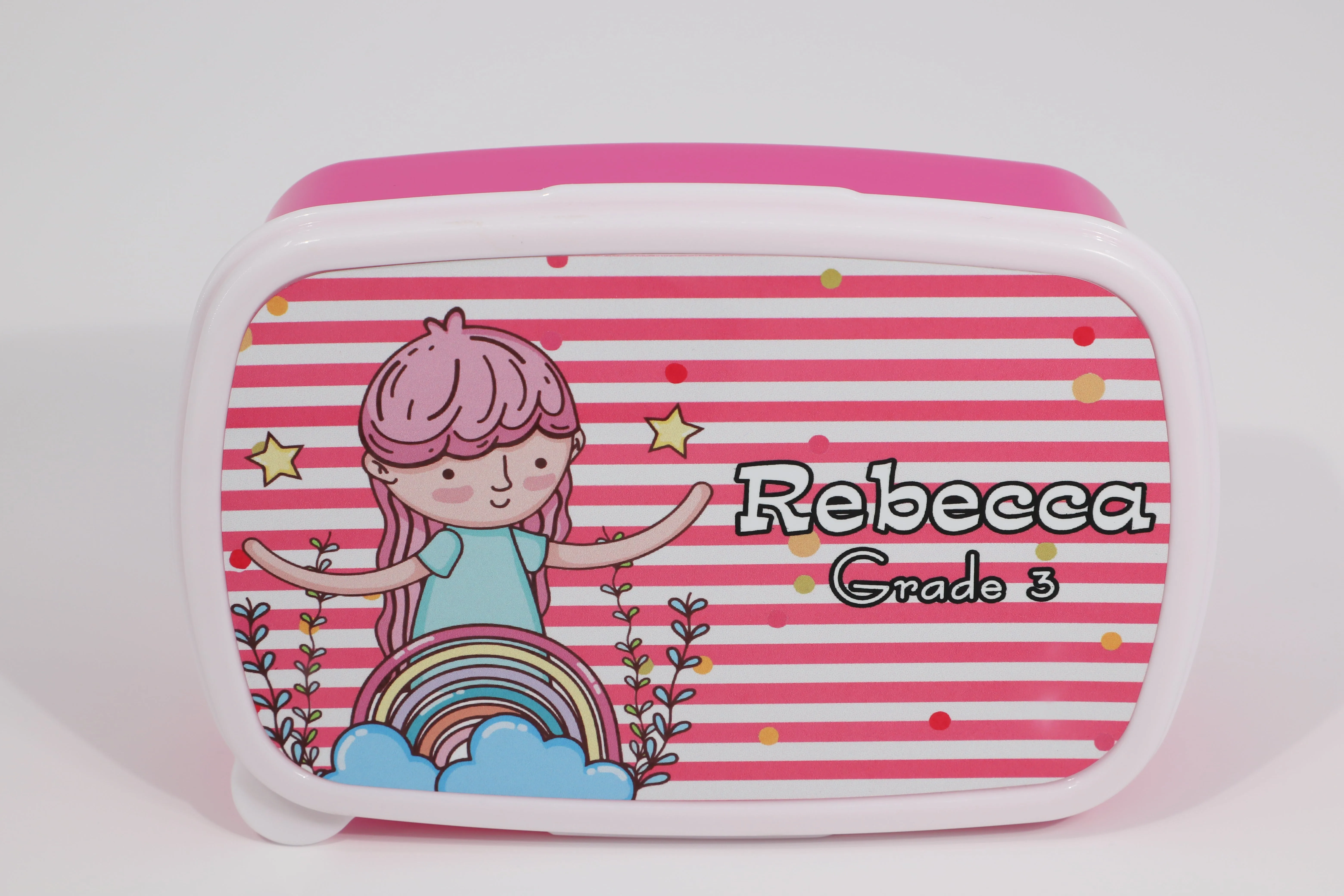 Pink Kids Lunch box