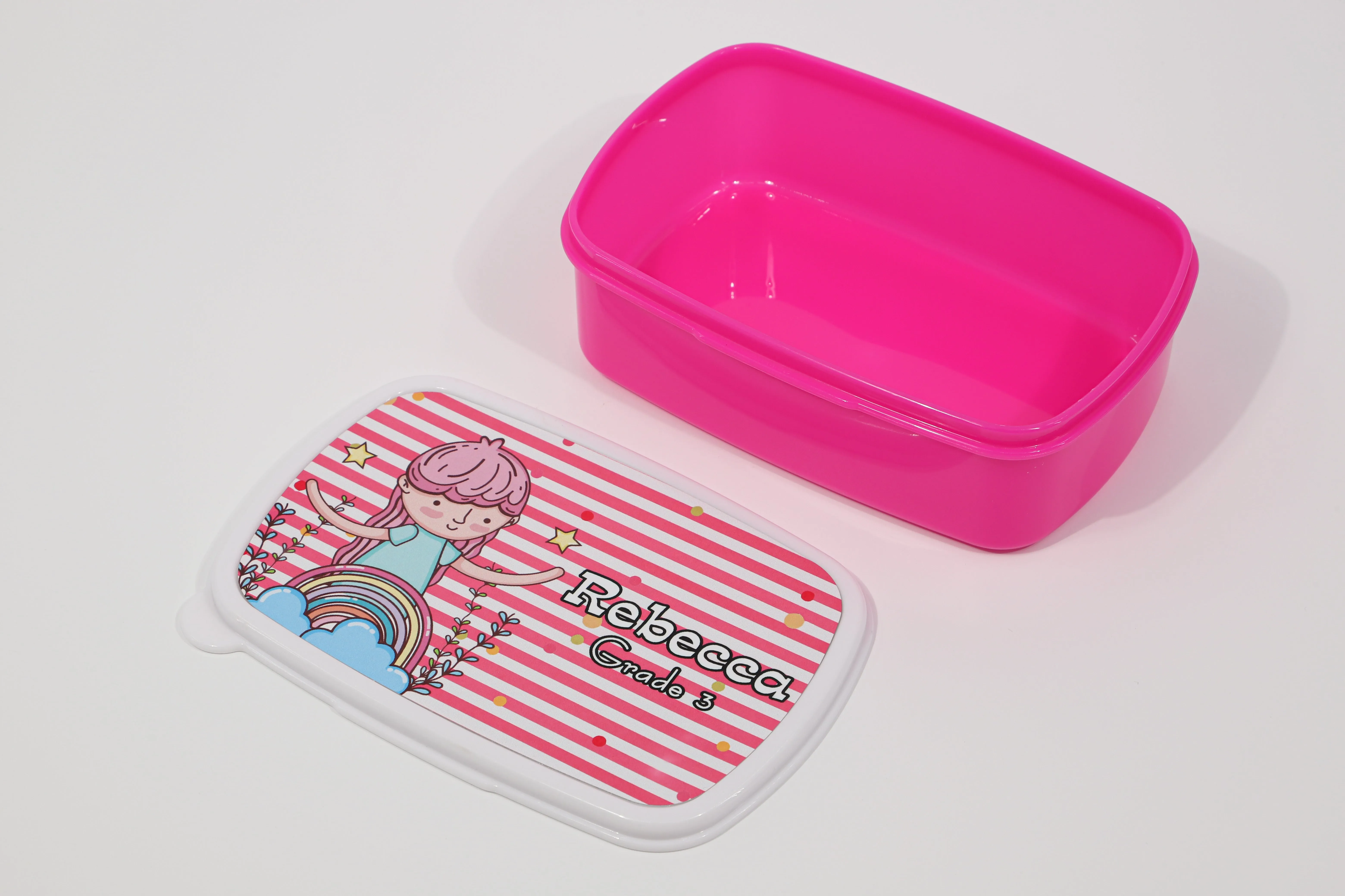 Pink Kids Lunch box