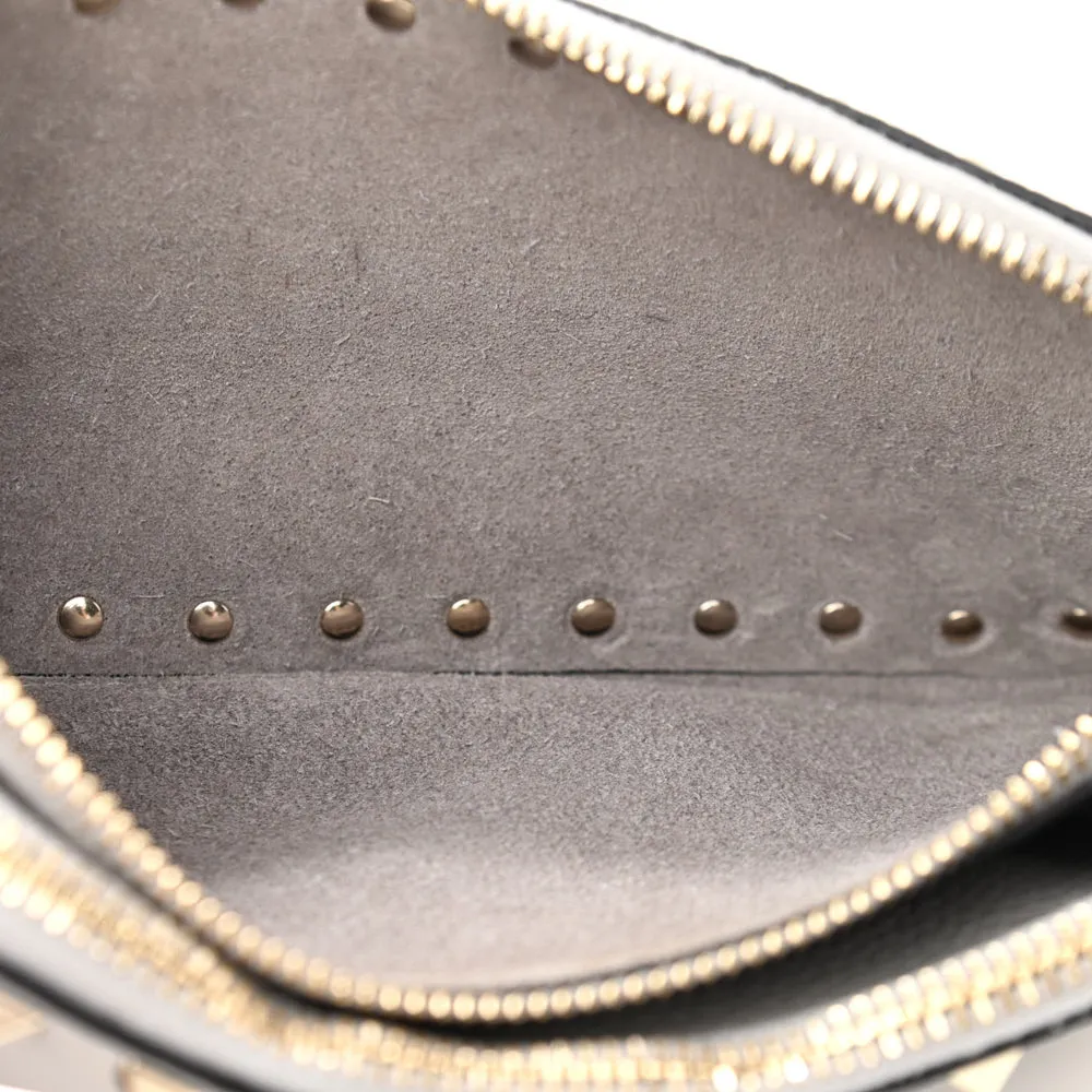 Valentino Pebbled Leather Rockstud Crossbody Bag