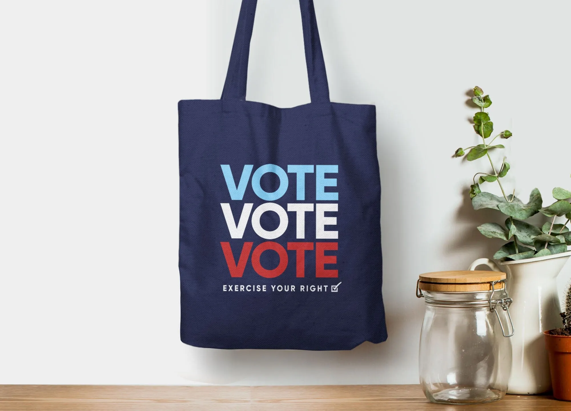 Vote Tote Bag for Women | 2021 Election Item
