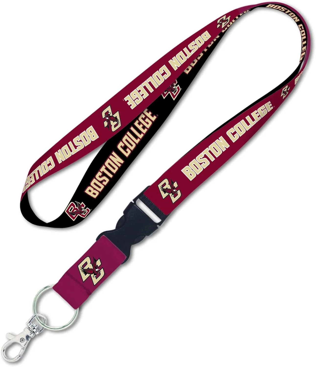 WinCraft NCAA Boston College Eagles Premium Lanyard Key Chain